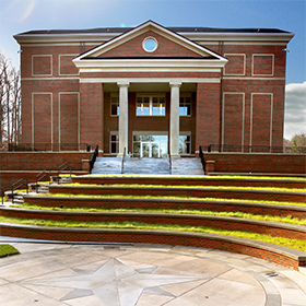 A building on campus