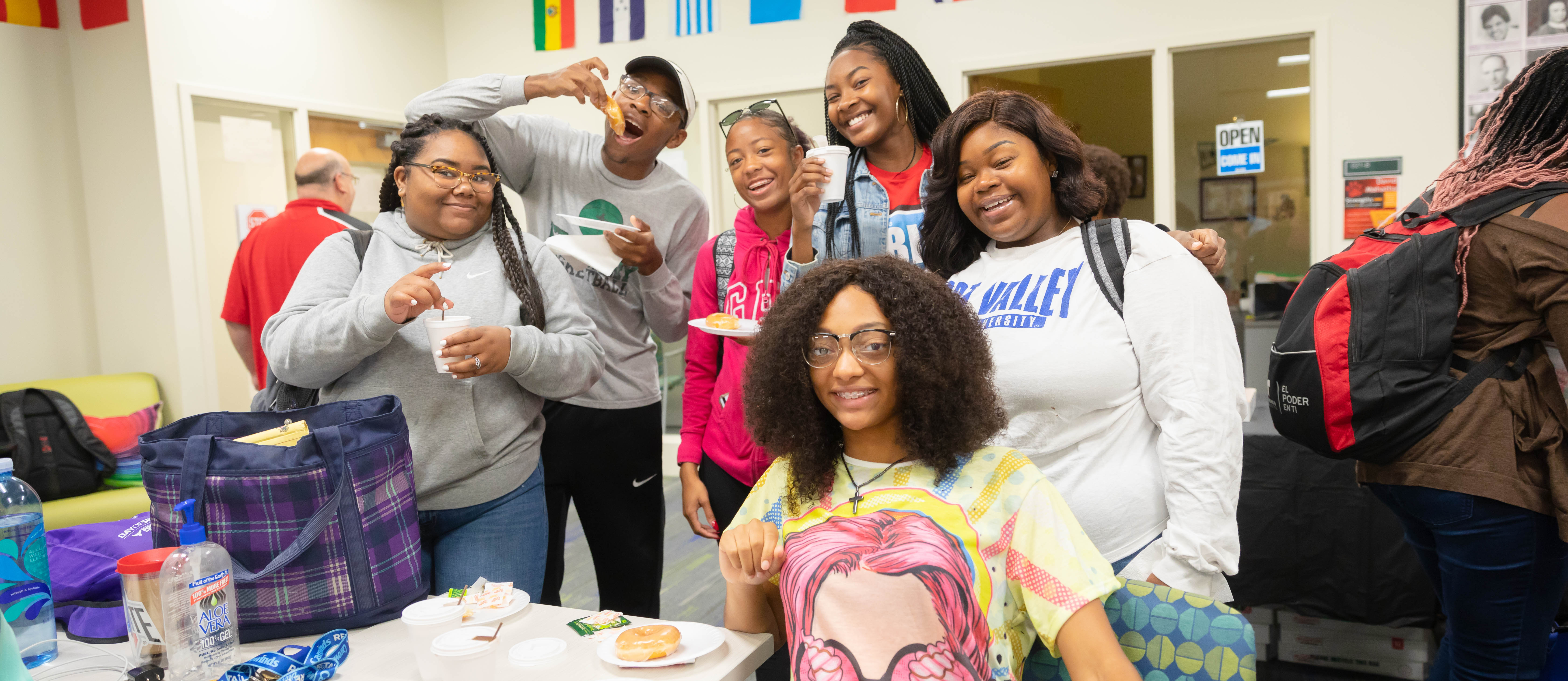 donuts and coffee student event