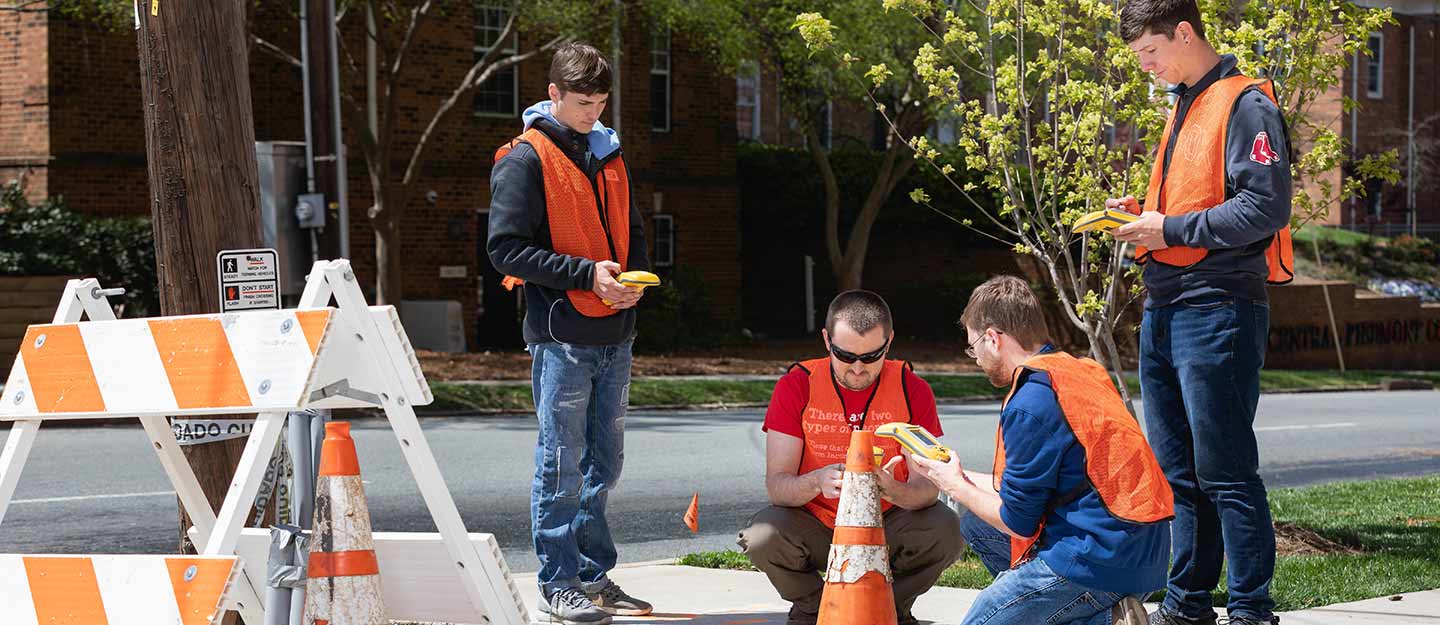 Geomatics Technology being used in a real world enviorment