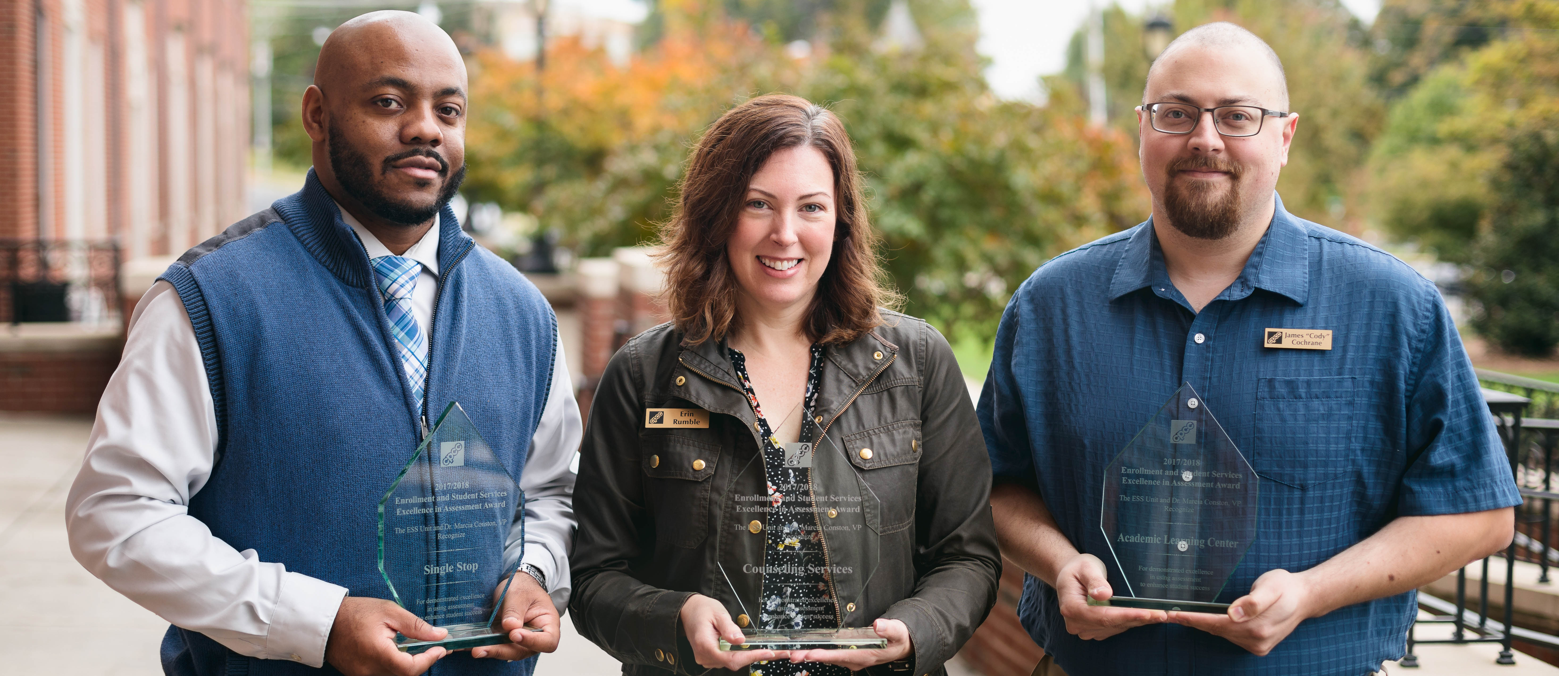 recipients of staff award