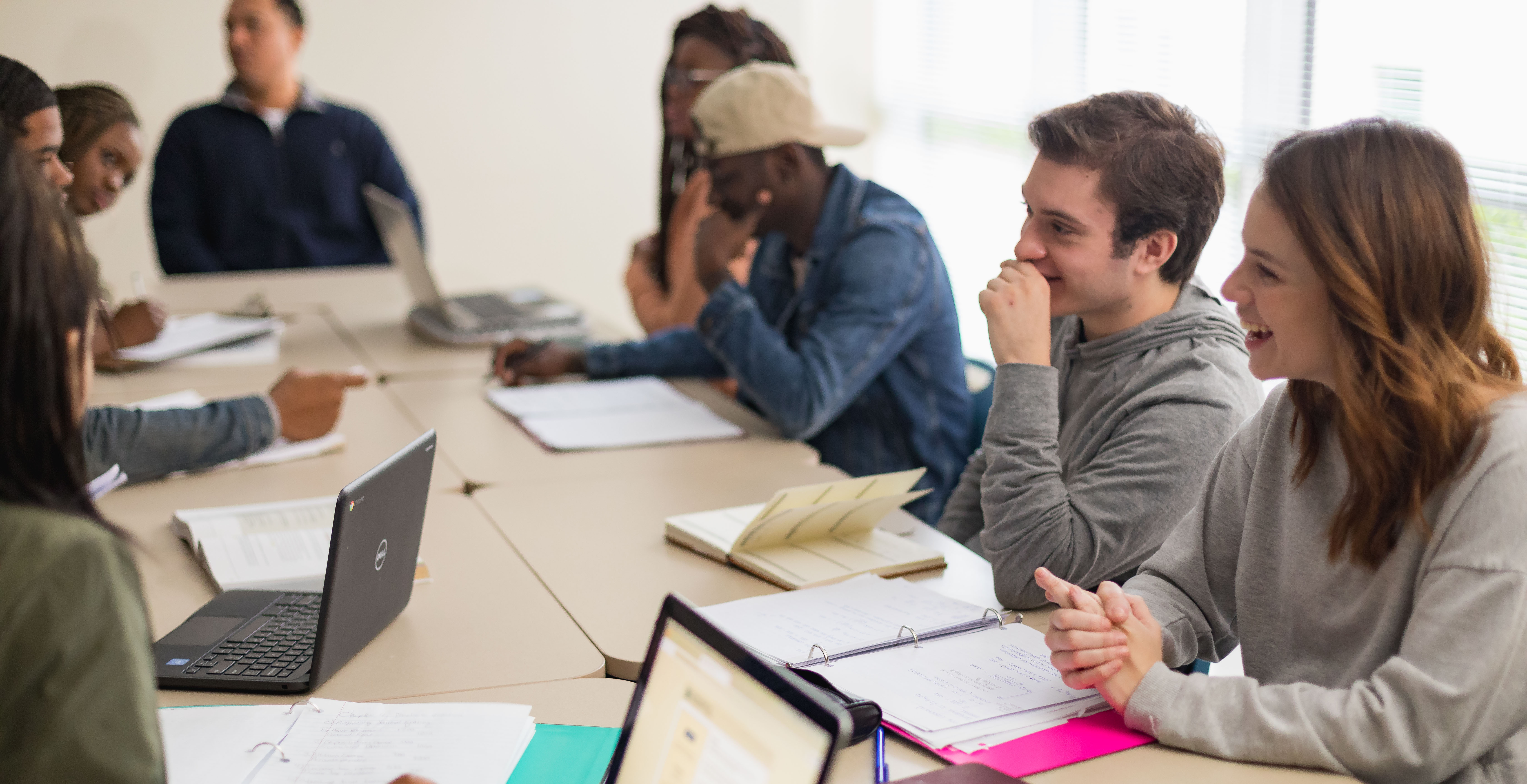 students in classroom