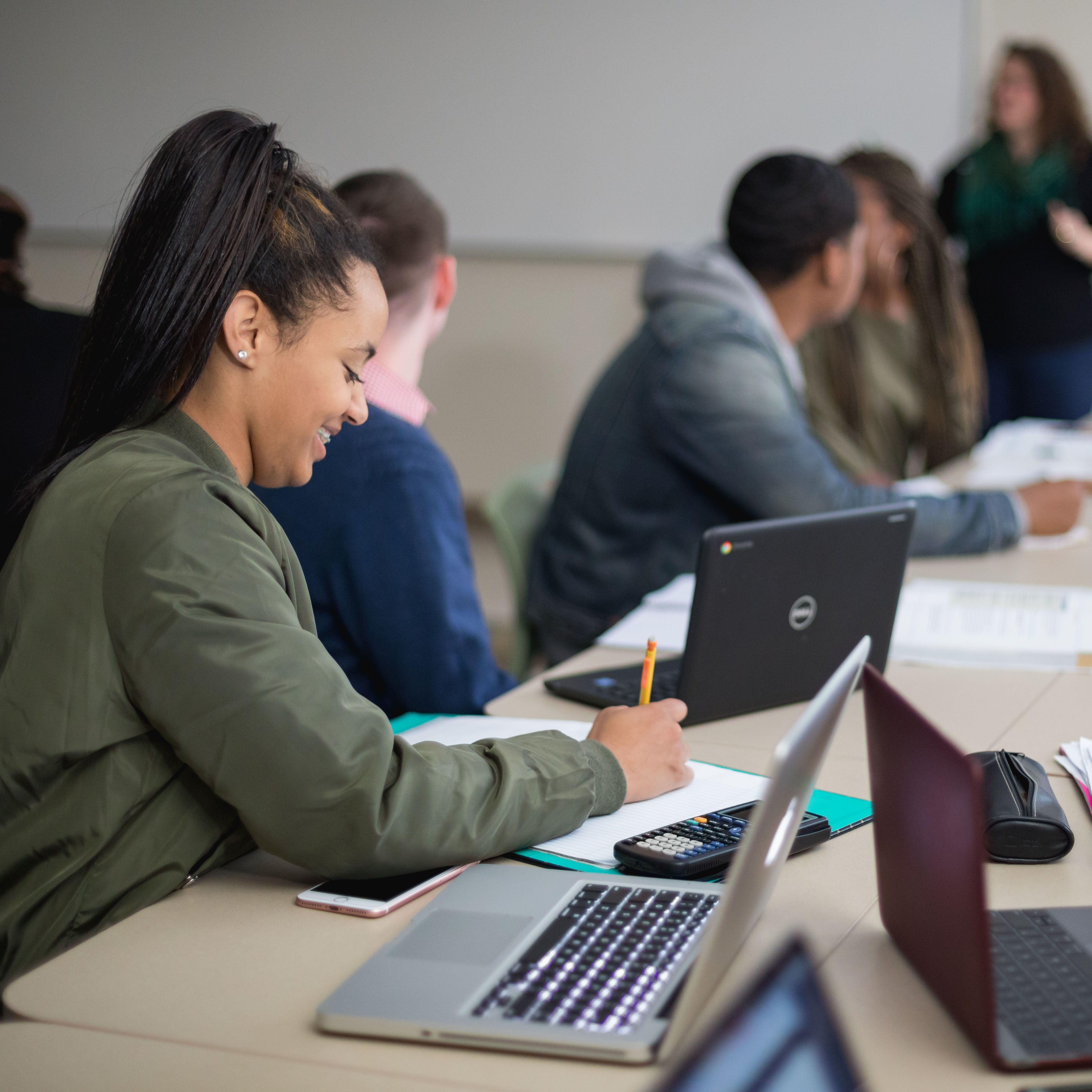 central campus students in class 04