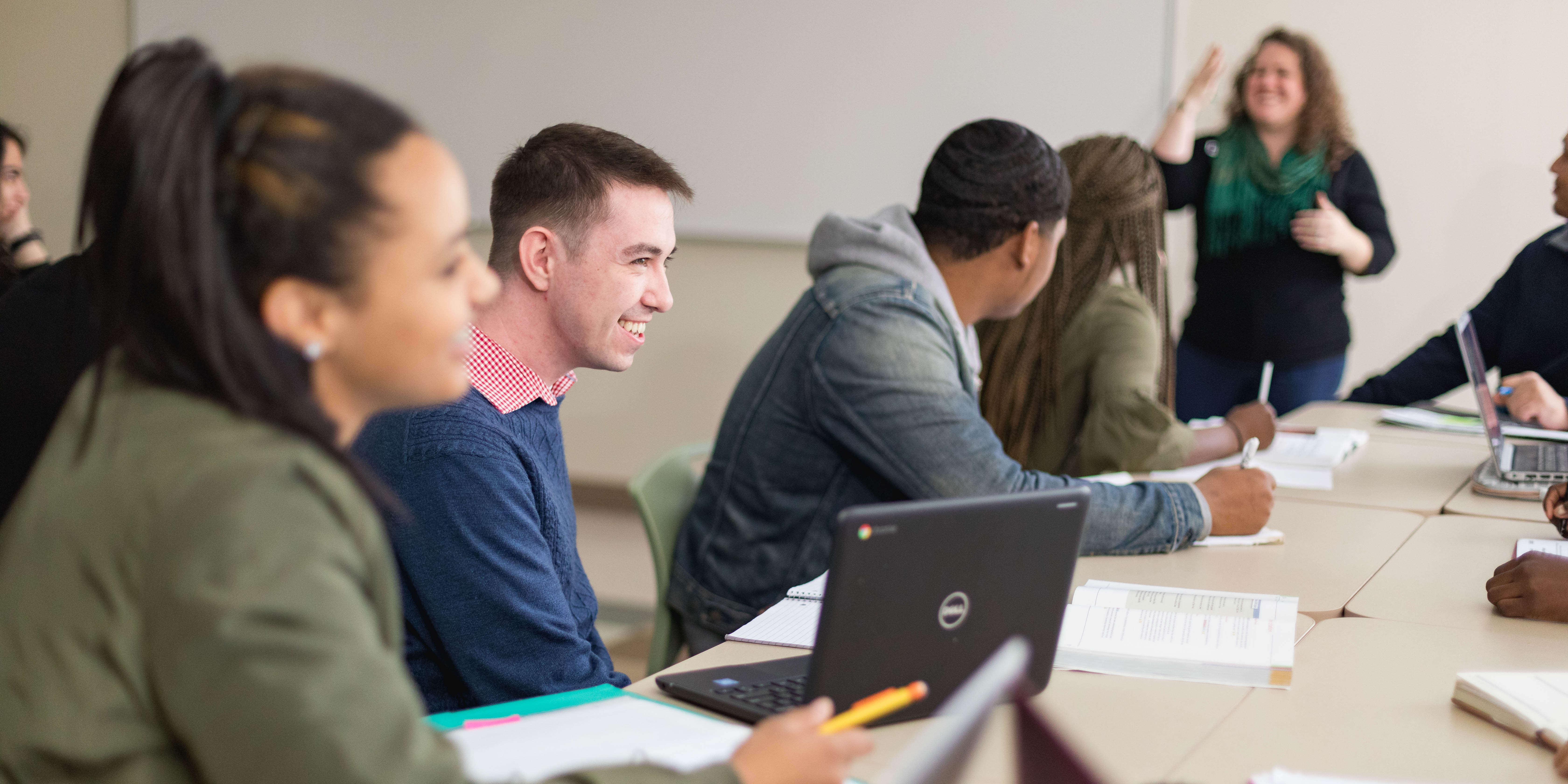 students in classroom