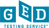 GED testing service logo