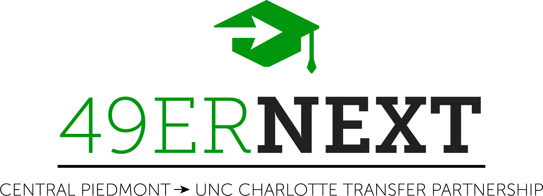 49erNext program logo: Central Piedmont/UNC Charlotte transfer partnership