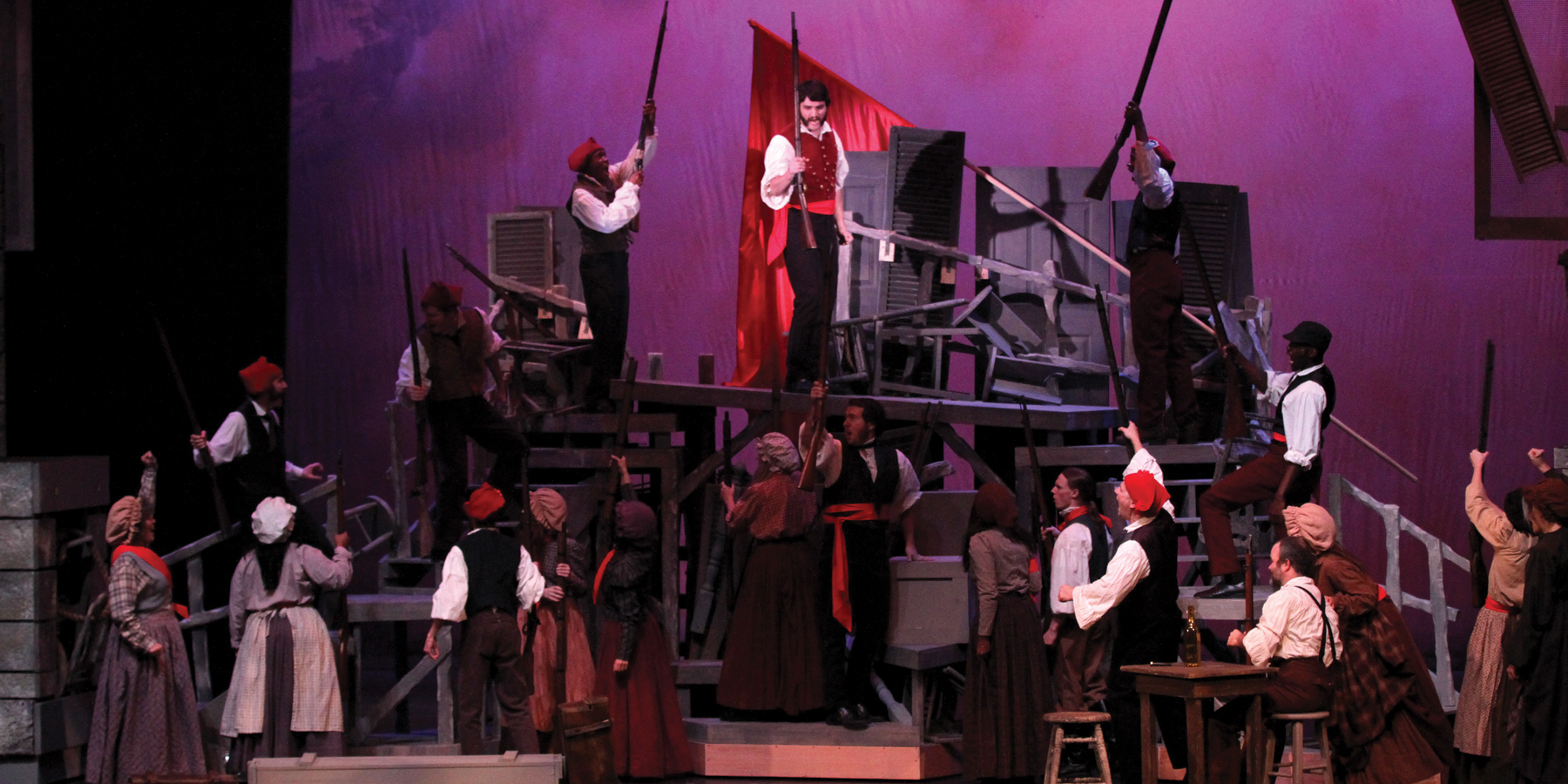 Central Piedmont performs Les Miserables