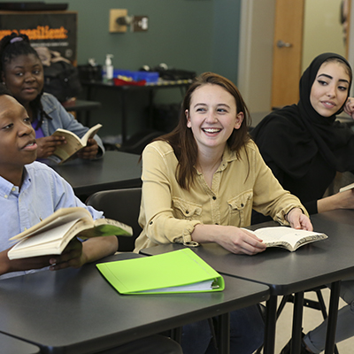 Career and College Promise students in class