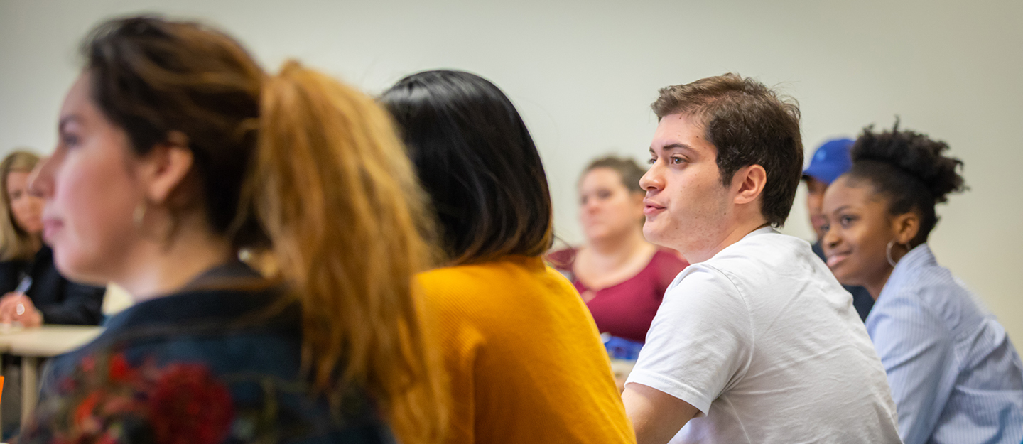 members of SGA discussing an issue