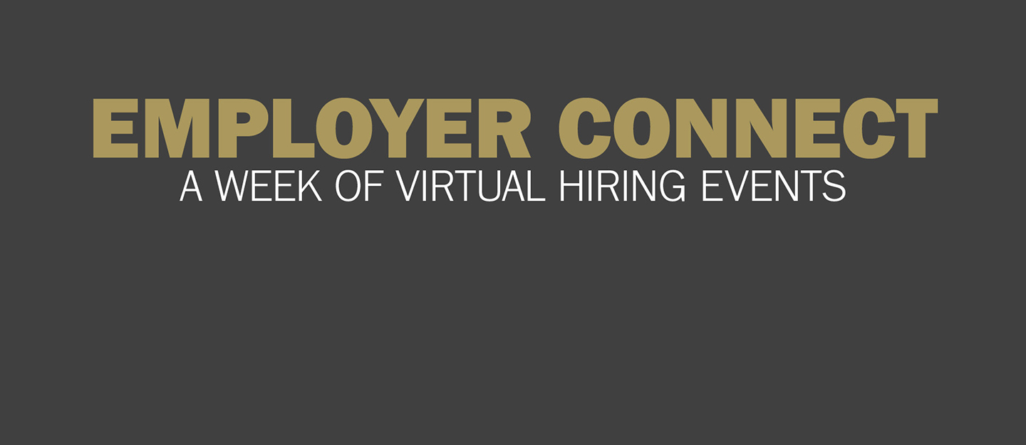 Employer Connect: A Week of Virtual Hiring Events