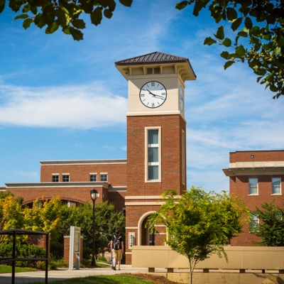 Central Piedmont Community College Bell Tower on Central Campus