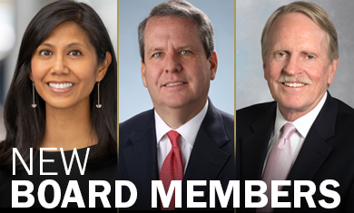 Three New Board of Trustees Members