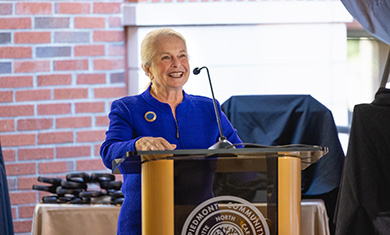 Ruth Shaw at Podium