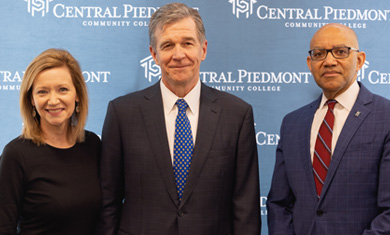 Dr. D, Gov. Cooper and President Stith