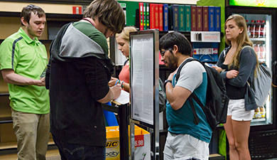 Students in Bookstore