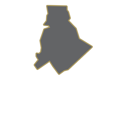 outline of Mecklenburg County