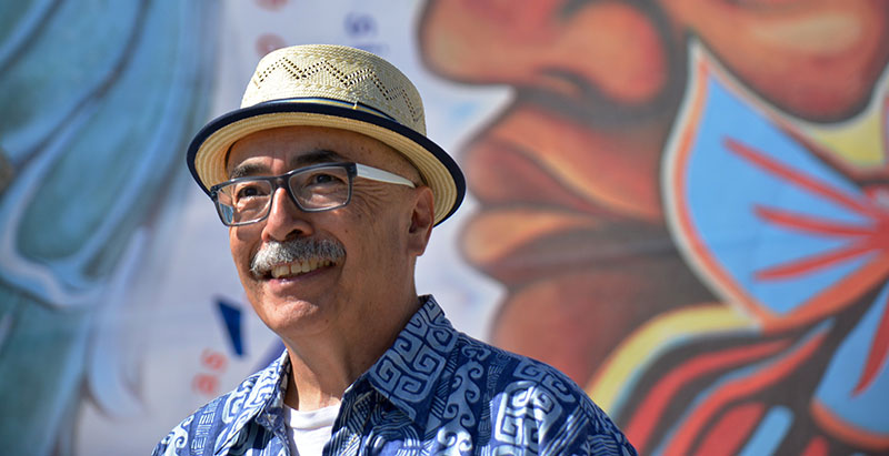 U.S. poet laureate Felipe Herrera