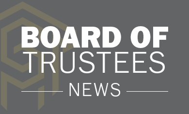 Board of Trustees News