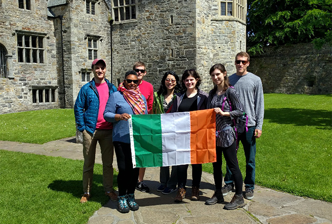 Central Piedmont Students in Ireland