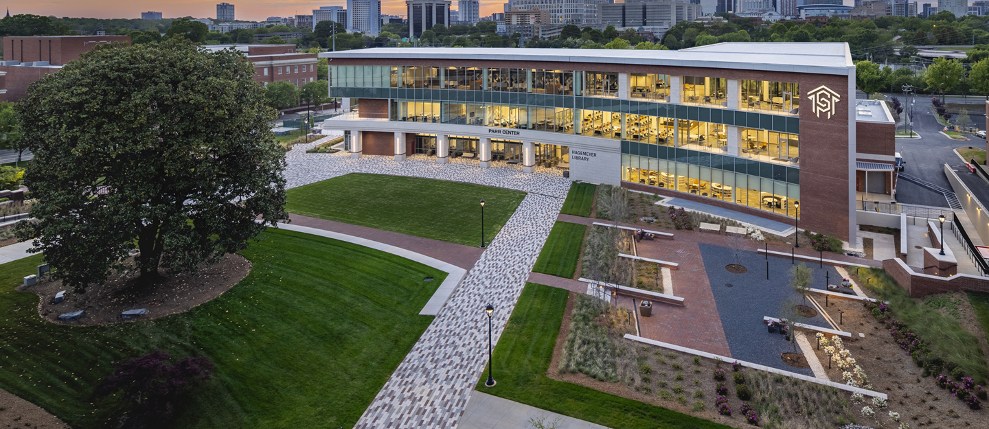 Parr Center at Dusk