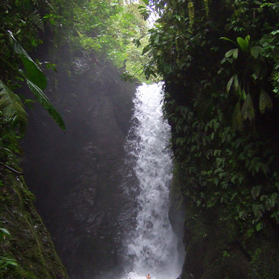 Quite, Ecuador Waterfall 