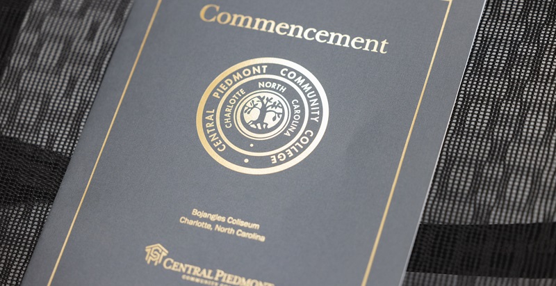 Central Piedmont Commencement Program