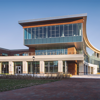 Side image of the Parr Center 