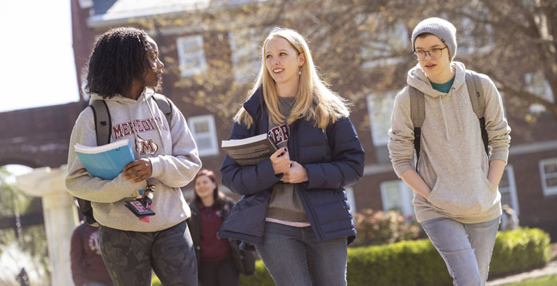Students at Meredith College