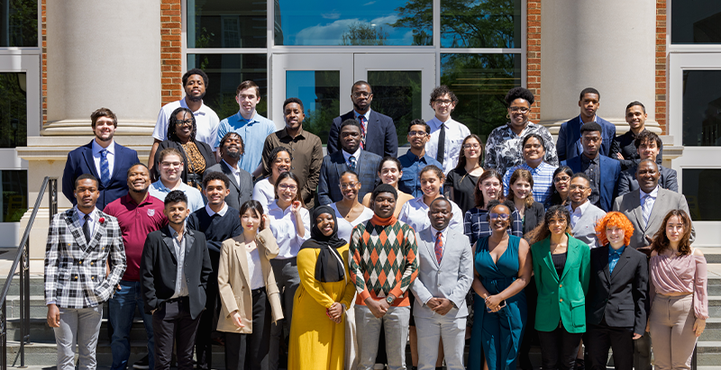 Group photo of Stem Tank students