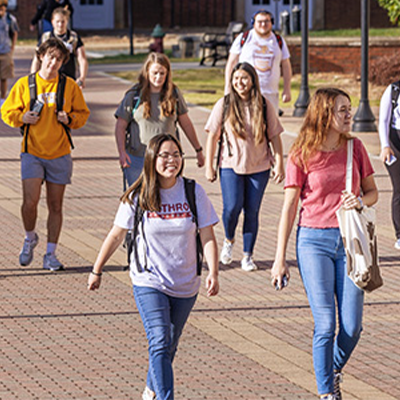 Students at Winthrop University