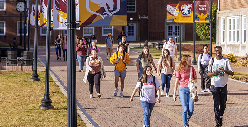 Students at Winthrop University