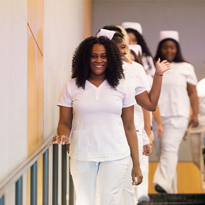 Fall 2024 Central Piedmont practical nursing pinning ceremony