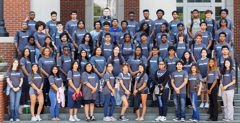 Group photo of Stem program students 