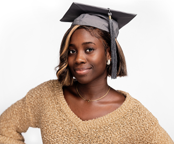 Tryphene Mabiku graduation photo