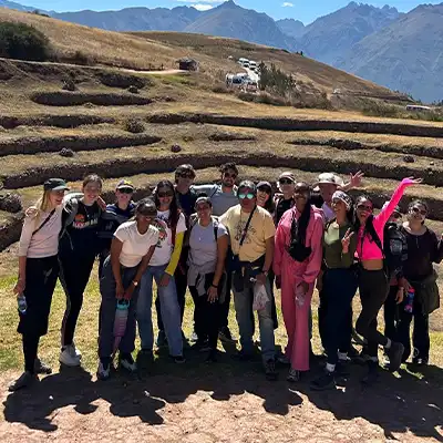 Central Piedmont students studying abroad in Peru