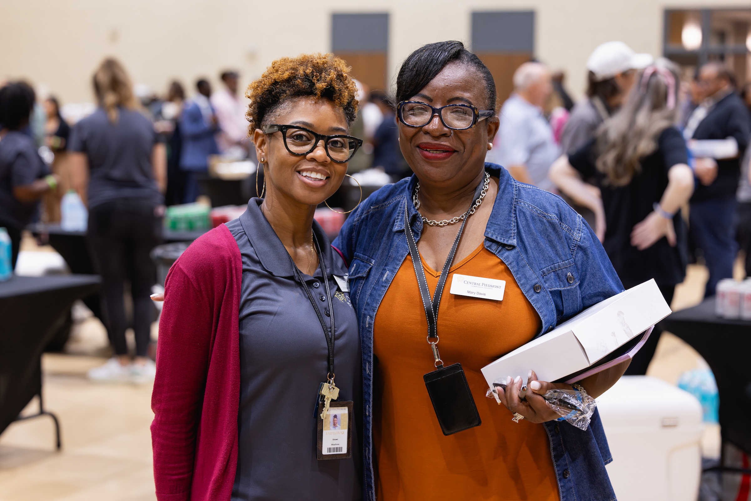 Central Piedmont employees at 2025 Fall Forum