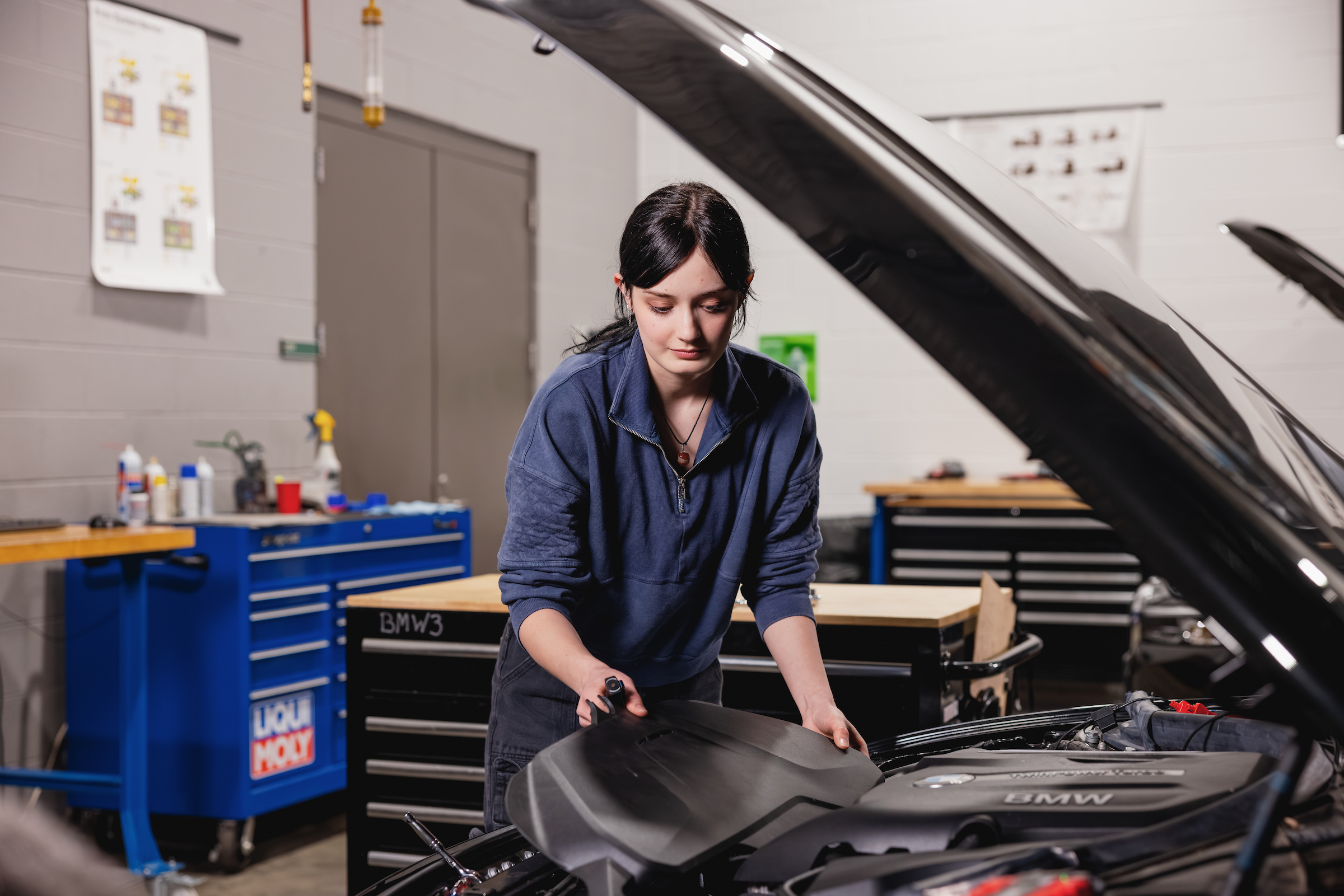 Central Piedmont's automotive lab