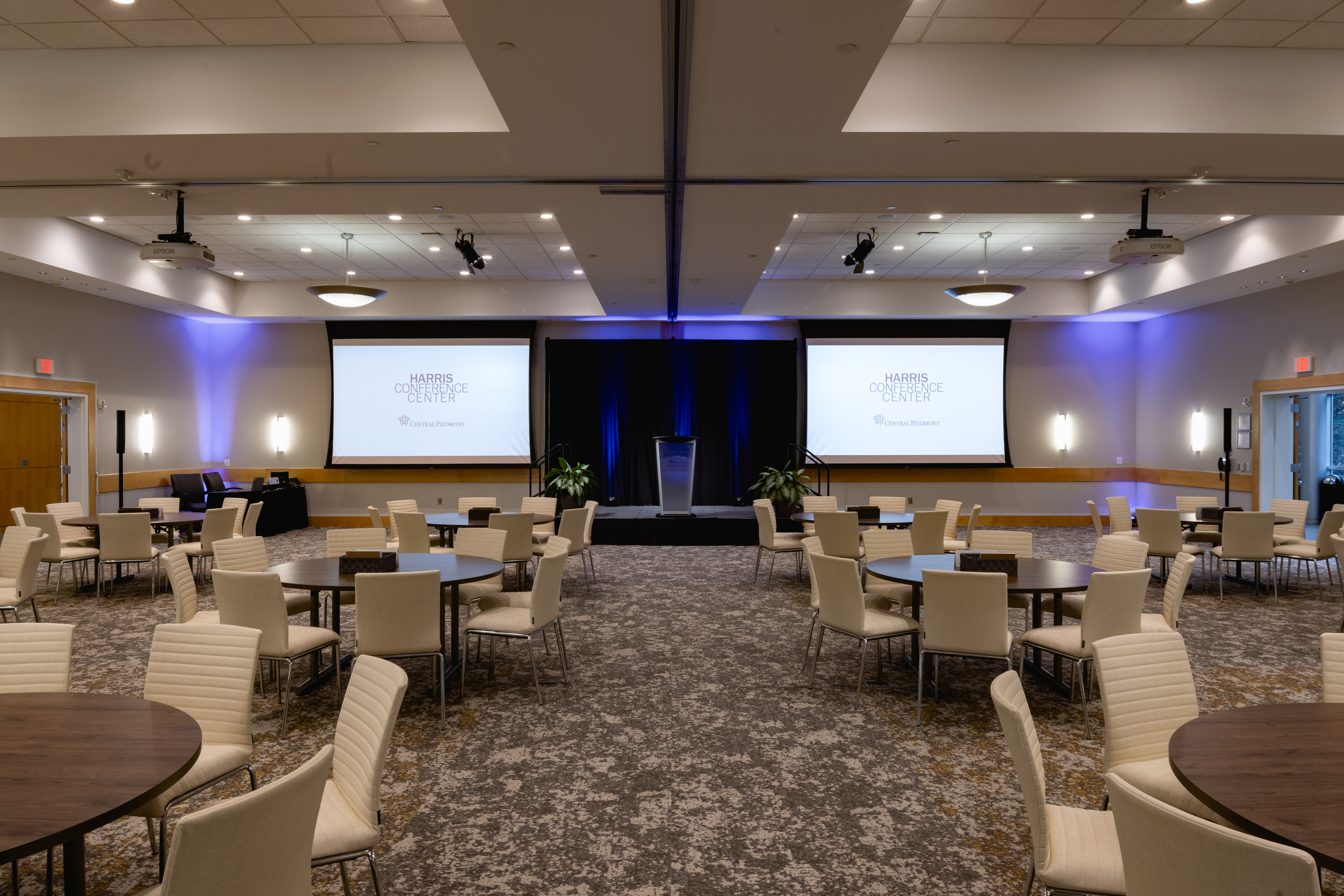Large conference room at Harris conference center