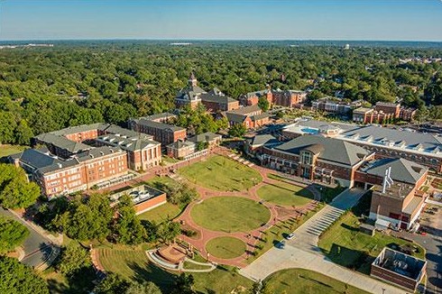Winthrop university campus