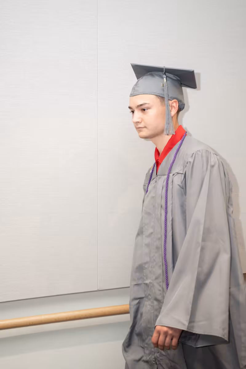 Cummins TAP Ceremony student