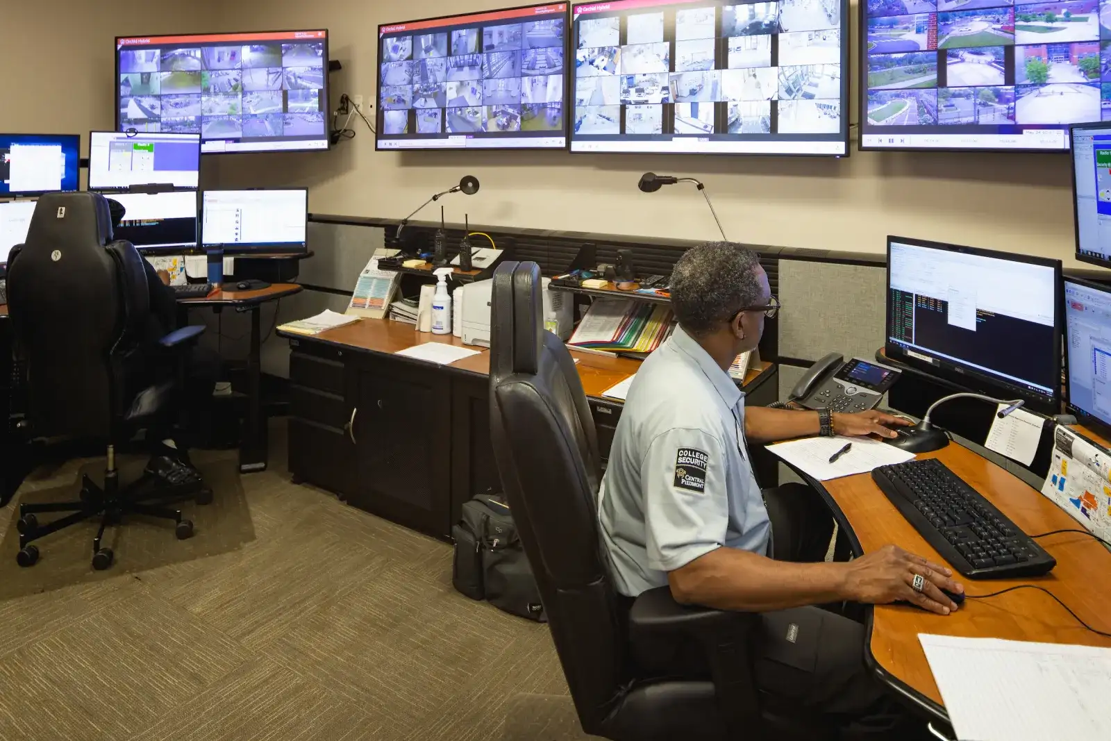 Central Piedmont security dispatch