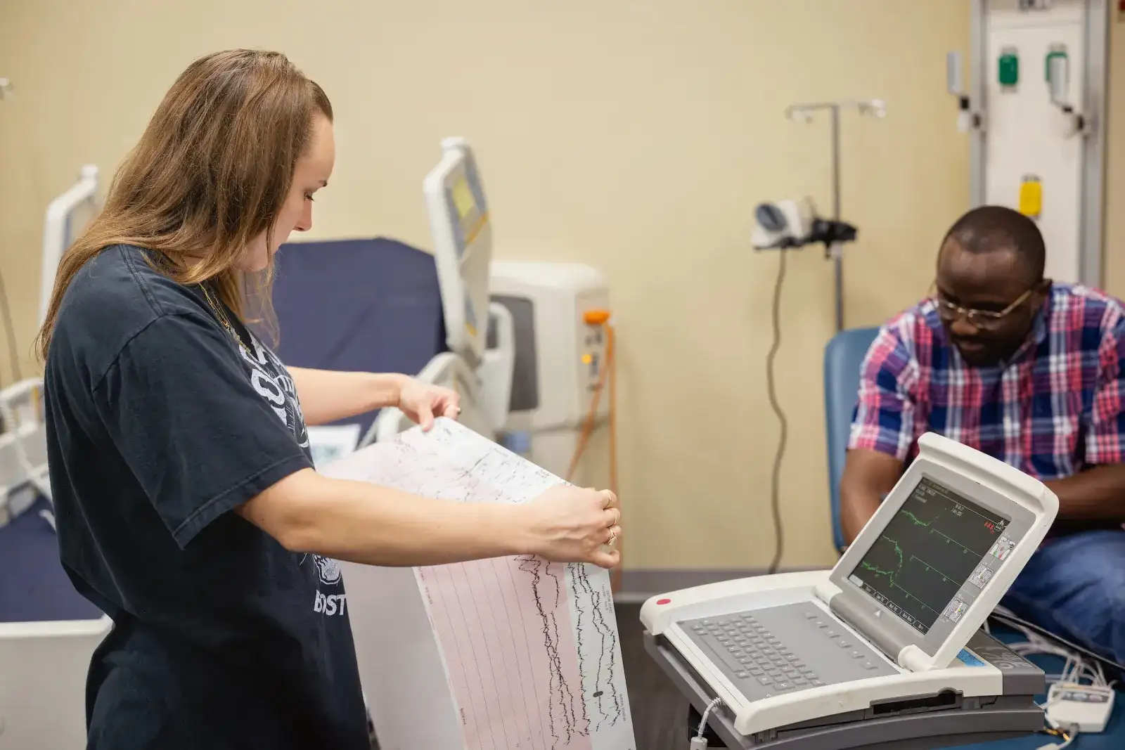 Biomedical Equipment Technology students at Central Piedmont