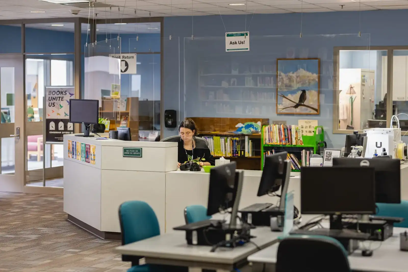 Library banner