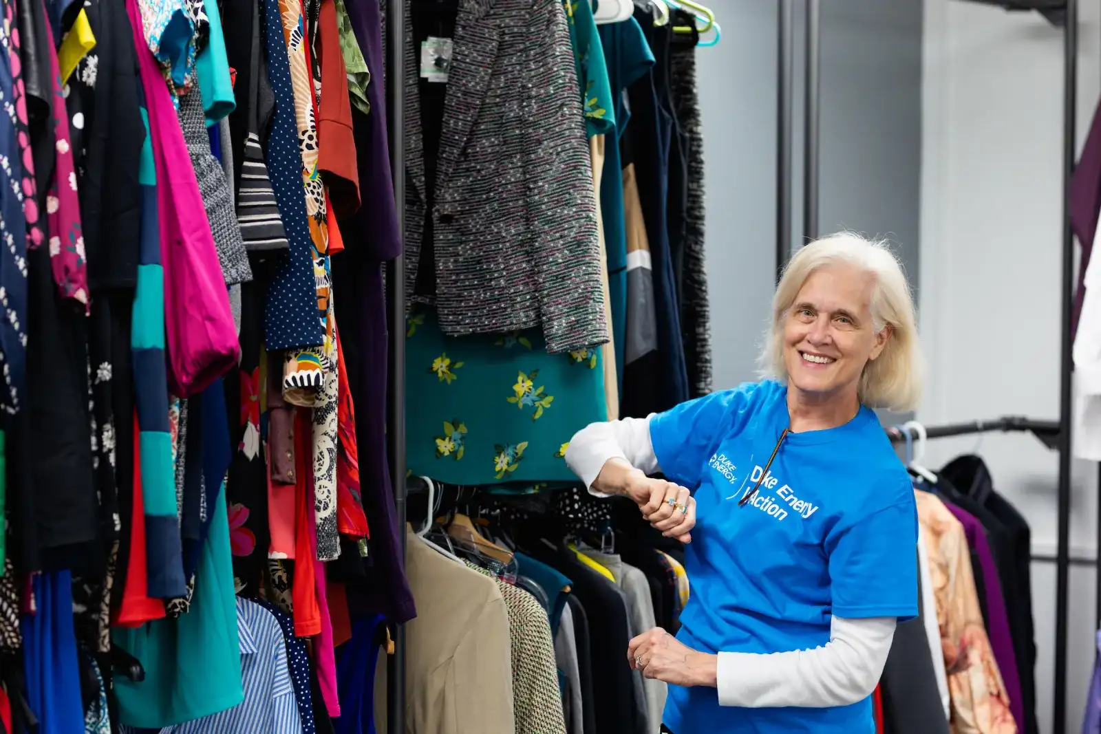 Duke Energy Donates Thousands of Professional Clothing Items