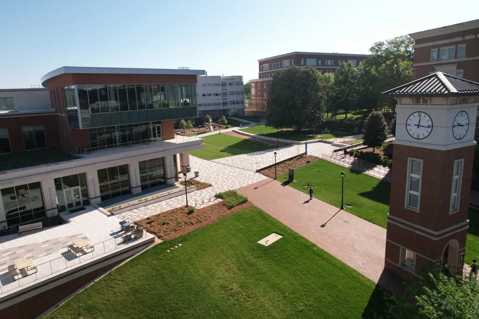 Aerial image of Central Campus