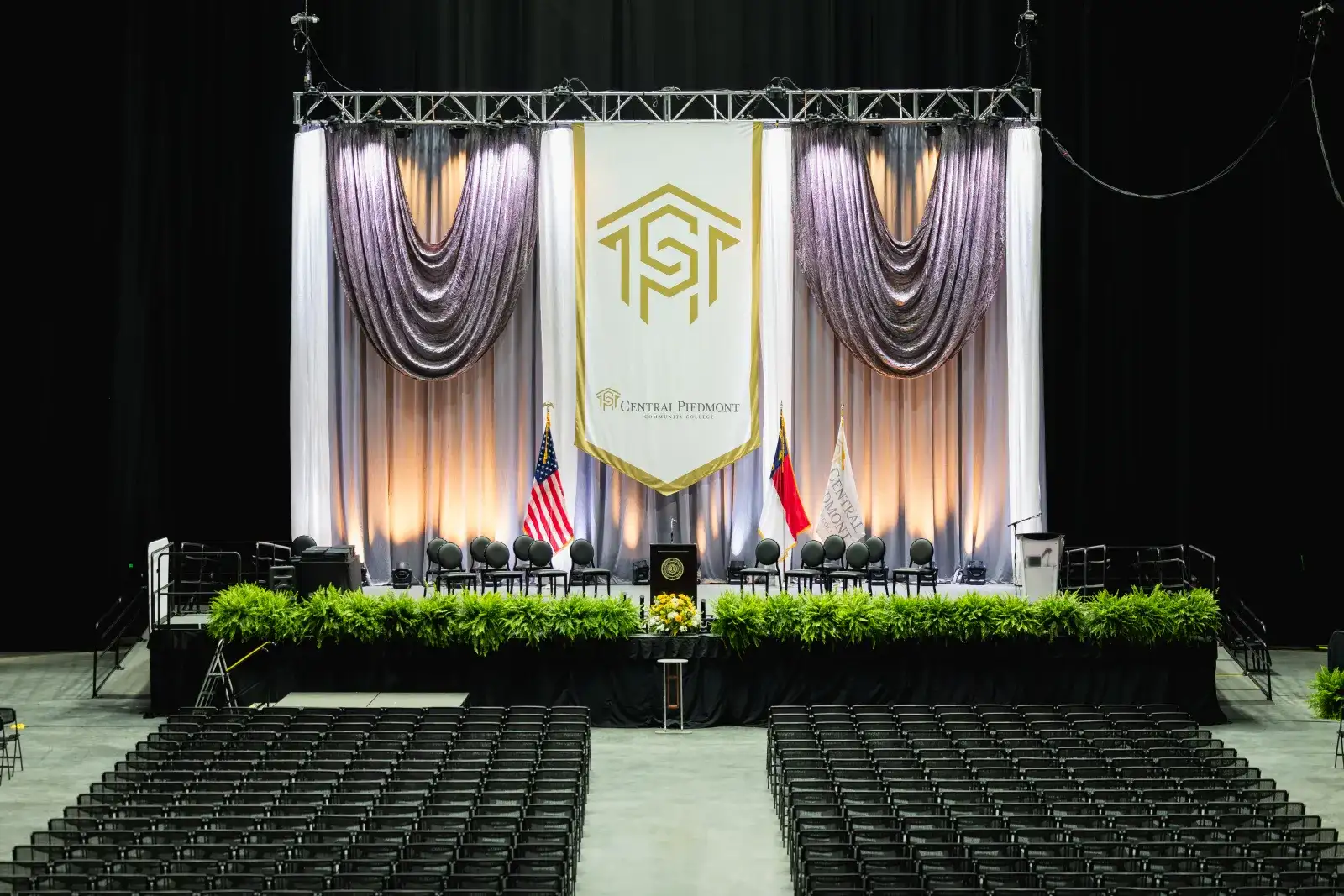 Graduation stage