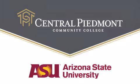 Central Piedmont and Arizona State University partnership