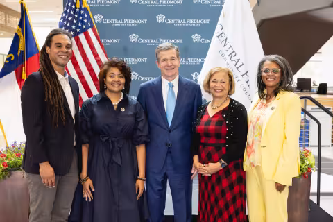 Gov. Roy Cooper comes to Central Piedmont